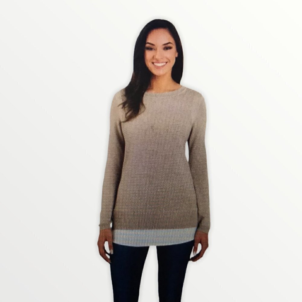 Hilary Radley Ladies' 2fer Sweater